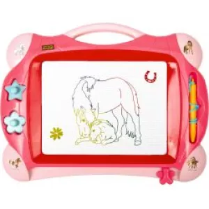 11: Die Spiegelburg Magnetic Drawing Board Our Pony Farm - Tegnetavle
