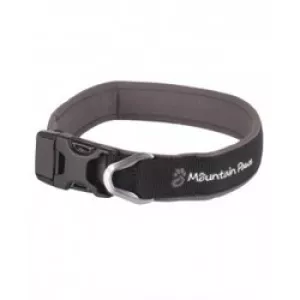 11: Mountain Paws Dog Collar, Large - Black - Hundeudstyr