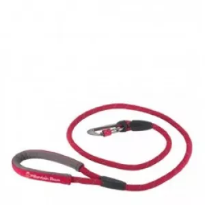 6: Mountain Paws Rope Dog Lead, Red - Hundeudstyr