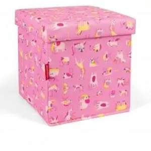 1: Reisenthel Sitbox Abc Friends Pink - Opbevaringskasse