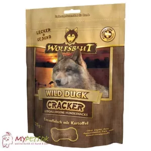 6: Wolfsblut Cracker - Wild Duck - kornfri hundekiks