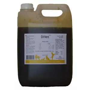 9: DiVet olietilskud til hund, 4.5 liter