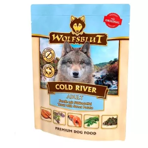 2: WolfsBlut Cold River, Vådfoder, 300g