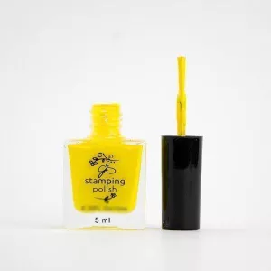 9: #8 You Are My Sunshine -Stamping neglelak, Clear Jelly Stamper