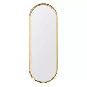 8: AYTM Angui spejl ovalt 108 cm guld