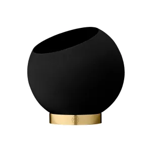 3: AYTM Globe urtepotte Ø17 cm Black
