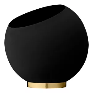 1: AYTM Globe urtepotte Ø37 cm Black
