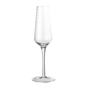 3: Alva, Champagneglas, Klar, Glas by Bloomingville (D: 7 cm. x H: 25 cm., Klar)