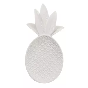 3: Bloomingville Pineapple dekorationsbakke hvid