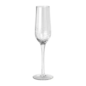 3: Bubble, Champagneglas, Glas by Broste Copenhagen (D: 7,2 cm. x H: 25 cm., Klar)