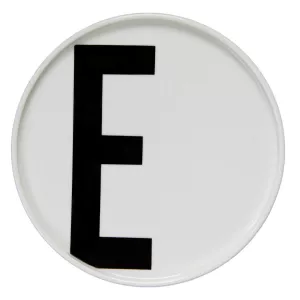 10: Design Letters Design Letters tallerken E