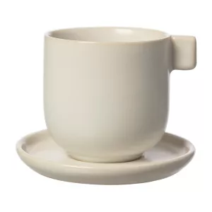 3: ERNST Ernst kaffekop med underkop 8,5 cm Hvid sand