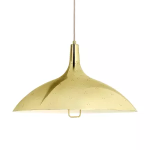 14: Gubi 1965 pendel lampe Brass