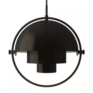 9: GUBI Multi-Lite hængelampe, sort/sort, 32 cm