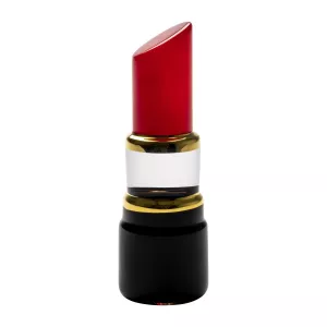 5: Kosta Boda Make Up læbestift 13,3 cm Valmuerød