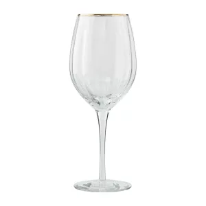 1: Lene Bjerre Claudine rødvinsglas 58 cl Clear/Light gold