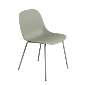 5: Muuto Fiber side chair stol dusty green
