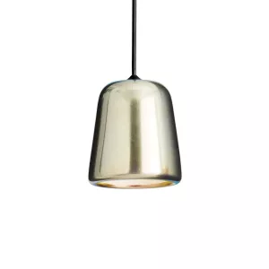 2: New Works Material Originals hængelampe, gult stål