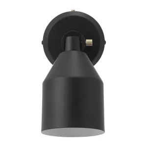 1: Normann Copenhagen Klip væglampe 15,8x24,3 cm Black