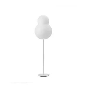1: Normann Copenhagen Puff Bubble gulvlampe Hvid