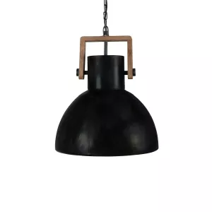 12: PR Home Ashby single loftslampe Ø39 cm Black Zink