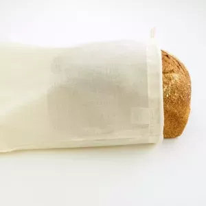 10: Brødpose i økologisk bomuld str. M