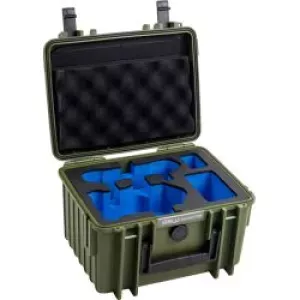 8: B&W Outdoor Cases BW Outdoor Cases Type 2000 for DJI Mini 4 Pro / Bronze Green - Kuffert