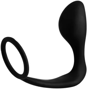 9: Sinful Penisring med Prostata Stimulator      - Sort