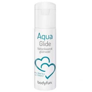 4: Bodyfun Aqua Glide Vandbaseret Glidecreme 100 ml    - Klar