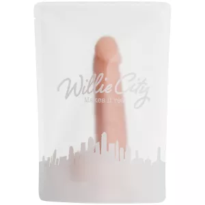 7: Willie City Luxe Realistisk Dildo 21 cm     - Nude
