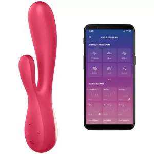 8: Satisfyer Mono Flex Rabbit Vibrator      - Pink