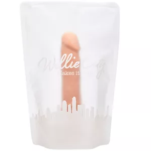 3: Willie City Luxe Realistisk Silikone Dildo 22 cm    - Nude