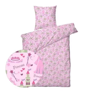 8: Junior sengetøj 100x140 cm - Prinsesse Slot - ProSleep Kids