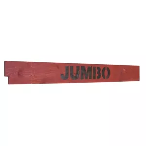5: Jumbo Fodliste Rød t/smal (L. 61,6cm)