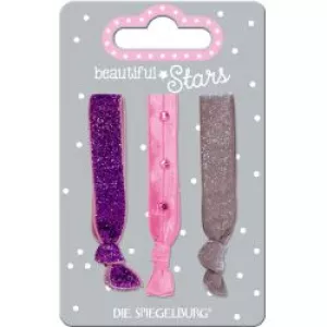 7: Die Spiegelburg Hair Tie Ribbon Beautiful Stars - Hair Accessories - Hårelastik