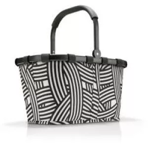 10: Reisenthel Carrybag Frame Zebra - Kurv