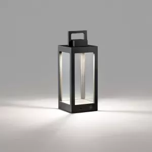 6: Lantern T1 Transportabel Bordlampe Sort Udendørslampe - LIGHT-POINT