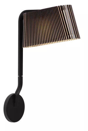 15: Owalo 7030 væglampe (Sort) - Secto Design - Designet af Seppo Koho