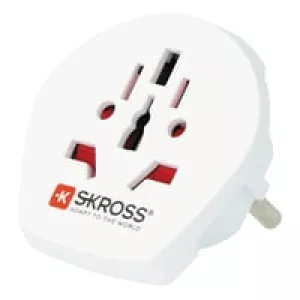 3: SKROSS Single Adapter Europe, Travel adapter from world to CEE 7/4-out